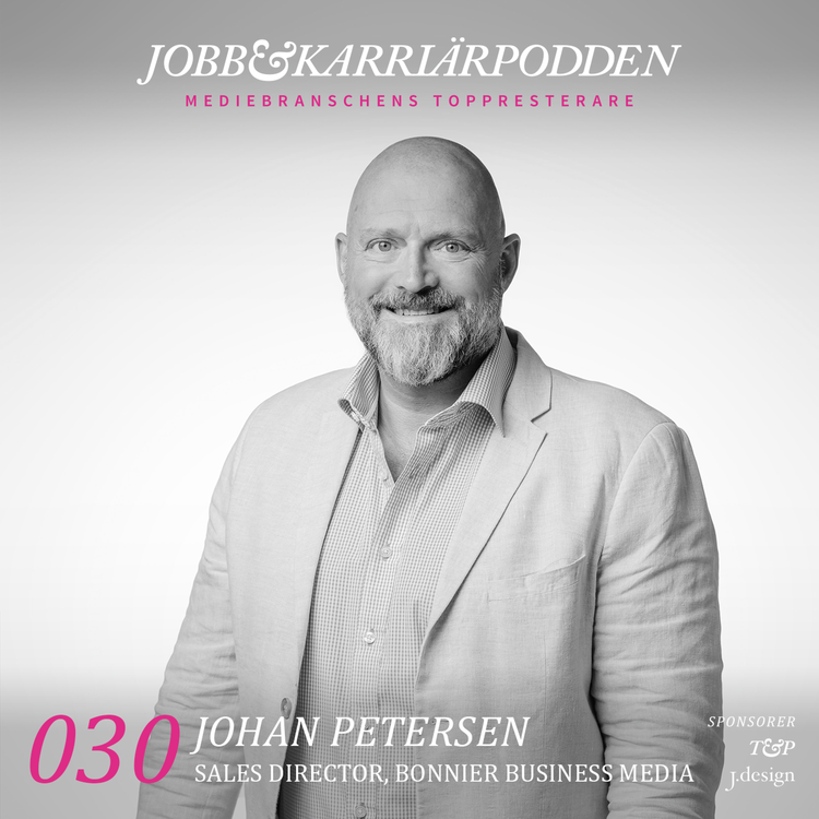 cover art for NR030 – Johan Petersen Sales Director på Bonnier Business Media