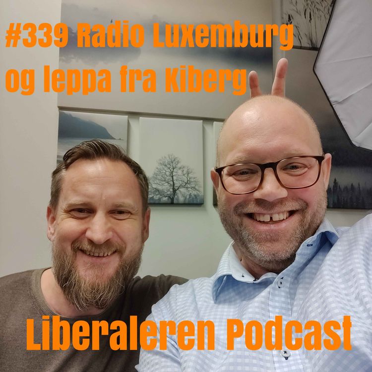cover art for #339 Radio Luxemburg og leppa fra Kiberg!