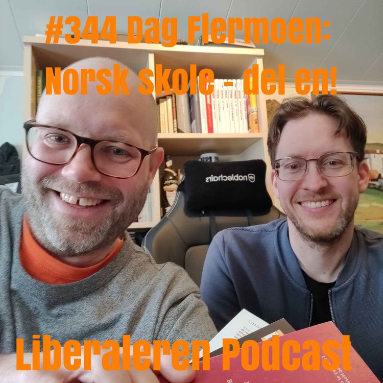 cover art for #344 Dag Flermoen: Norsk skole - del en!