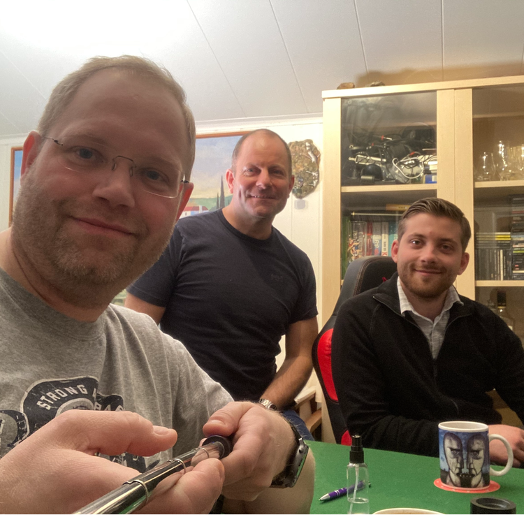 cover art for #156 Robert Raustein (FrP) og Reidar Helliesen på besøk