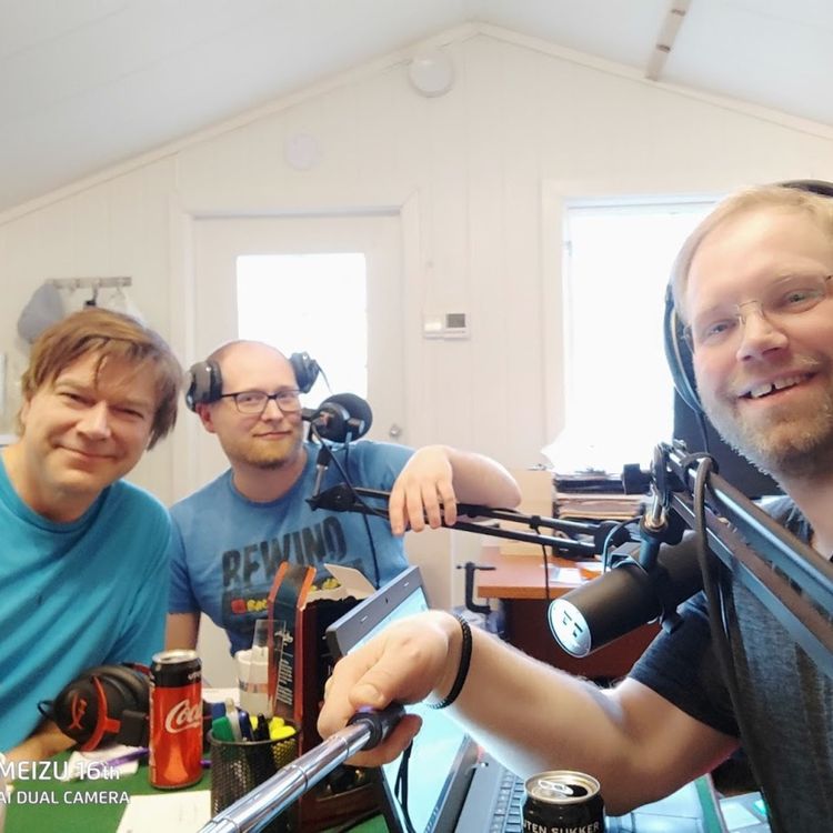 cover art for #56 Ole, Kjell og Klaus pre Korona-lock-down!