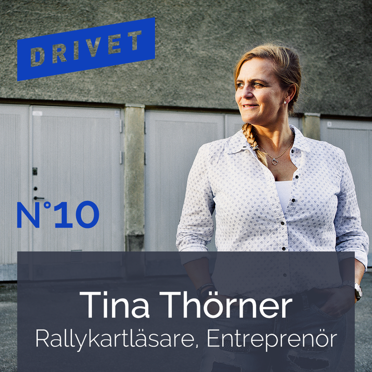 cover art for No. 10 - Tina Thörner, Rallykartläsare och Entreprenör