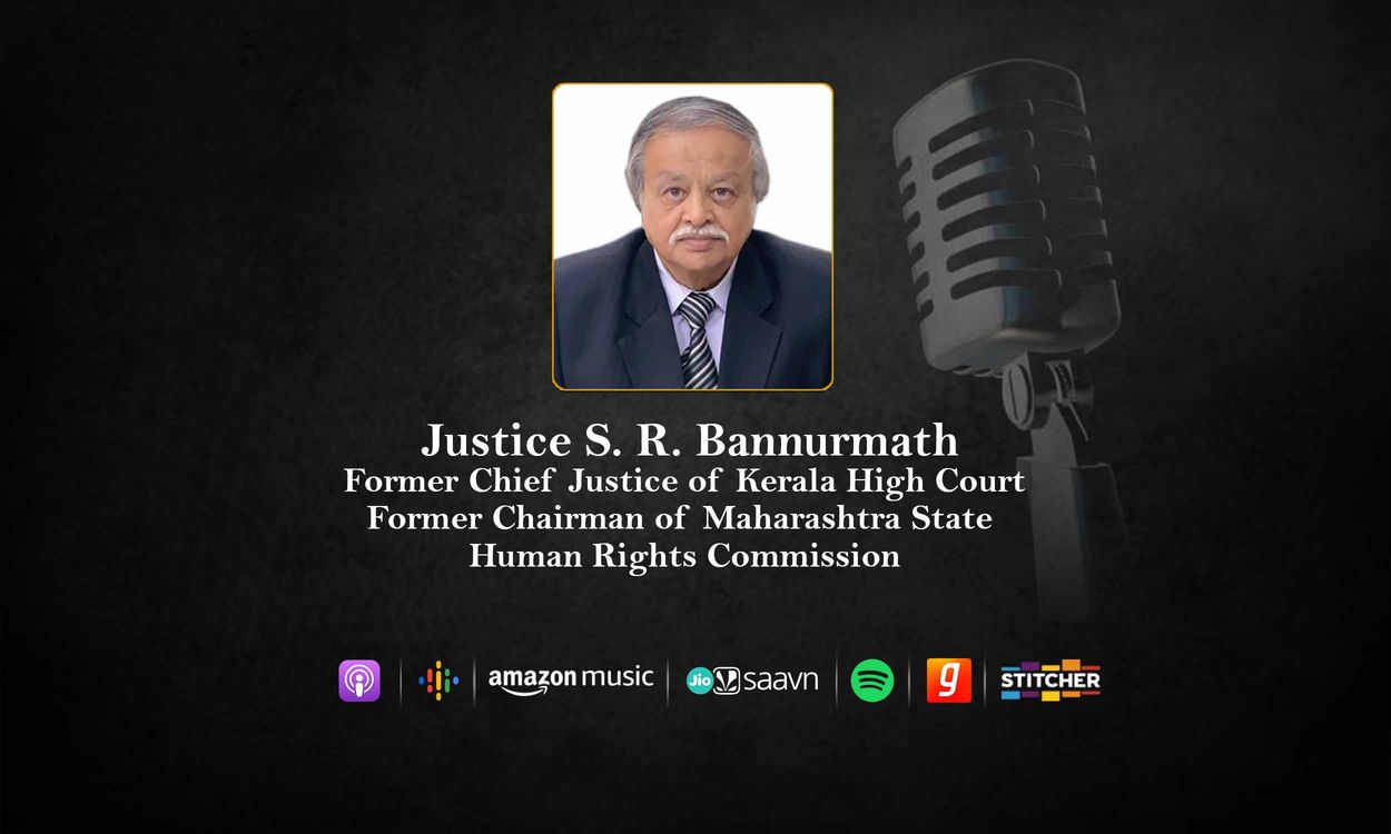 cover art for Justice S. R. Bannurmath on judicial activism