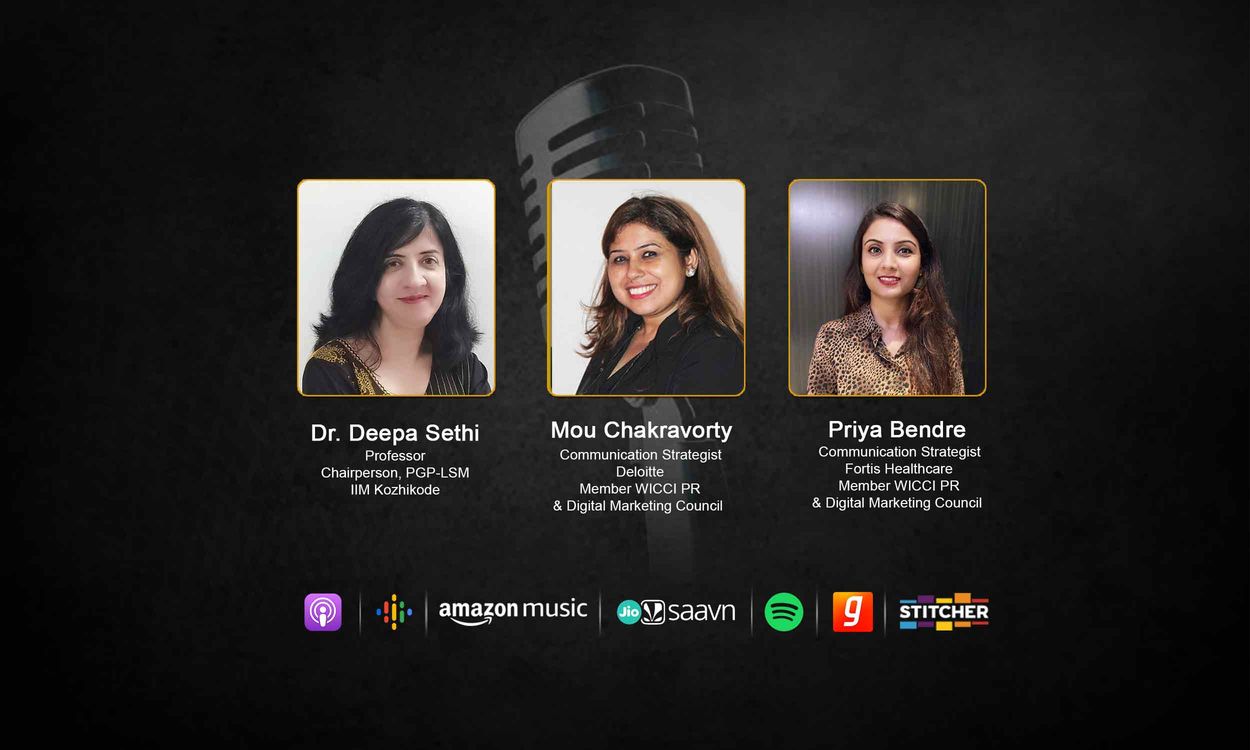 cover art for Dr. Deepa Sethi, Mou Chakravorty and Priya Bendre on womanhood Part-2