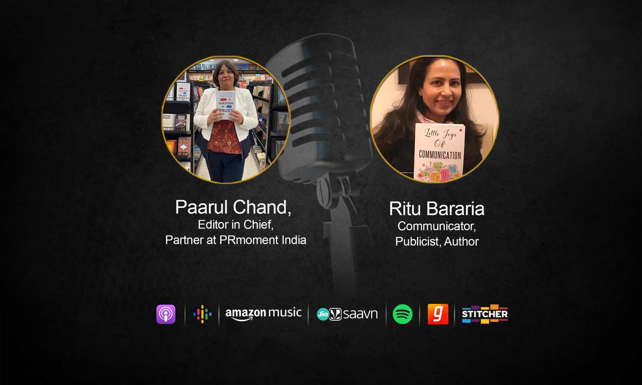 cover art for Paarul Chand and Ritu Bararia on trust and integrity in communications