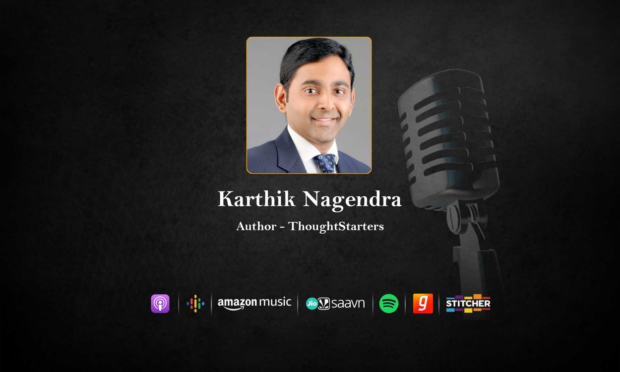 cover art for Karthik Nagendra on all about thought leadership