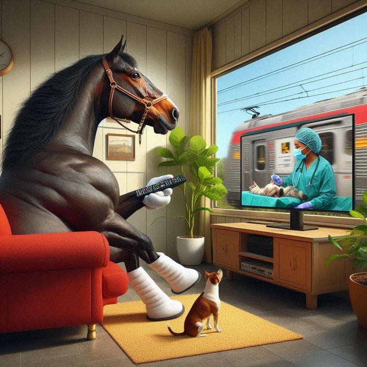 cover art for A horse called Man