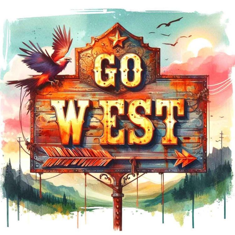 cover art for Ian and Stella Go West
