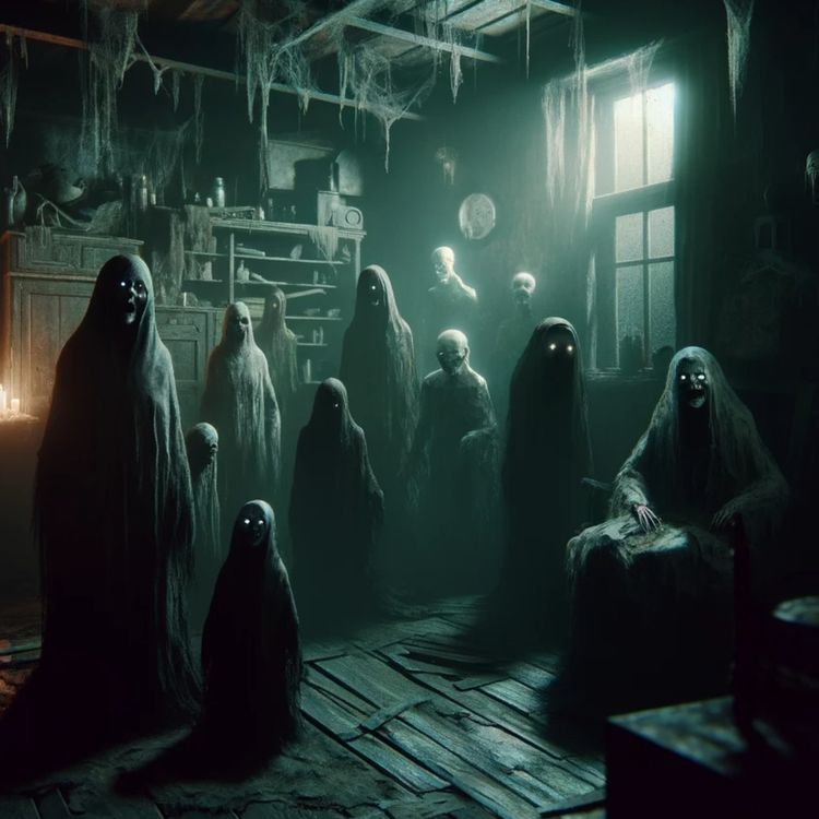 cover art for 19 Relatos de HORROR en CASAS MALDITAS | Historias de Terror REALES | Herr Terror en la Oscuridad