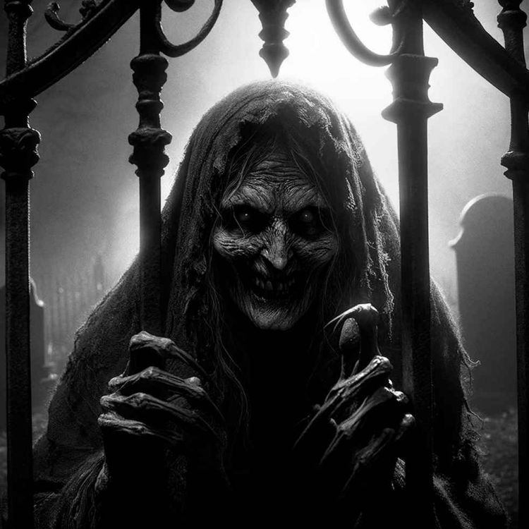 cover art for No dejes entrar a esta mujer | 3 Historias de TERROR en CEMENTERIOS (4) 