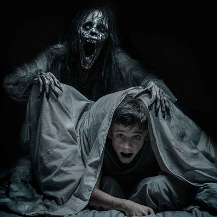 cover art for 4 Historias de Terror con NIÑOS (7) | Algo horrible SE MUEVE en mi cama | Relatos de horror Reales