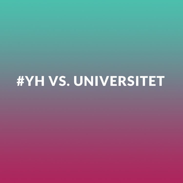 cover art for 3) Yh vs. universitet