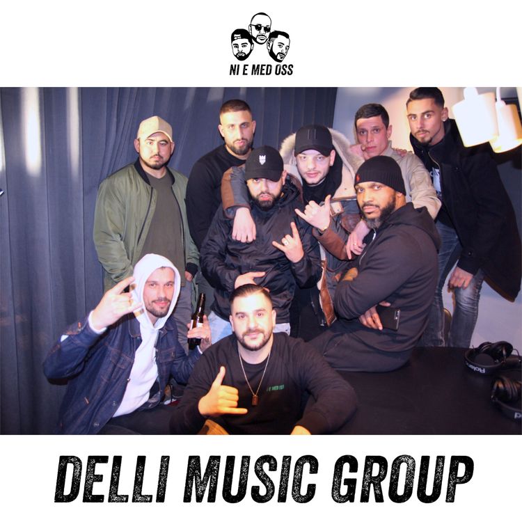 cover art for Avsnitt 43 "Delli Music Group: Adoo, Suan & Bori, Zeki, Shuez, Dj Kenz & Victor"