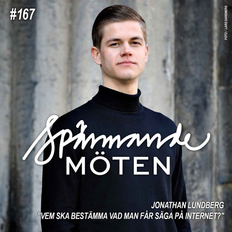 cover art for Jonathan Lundberg, "Vem ska bestämma vad man får säga på internet?"