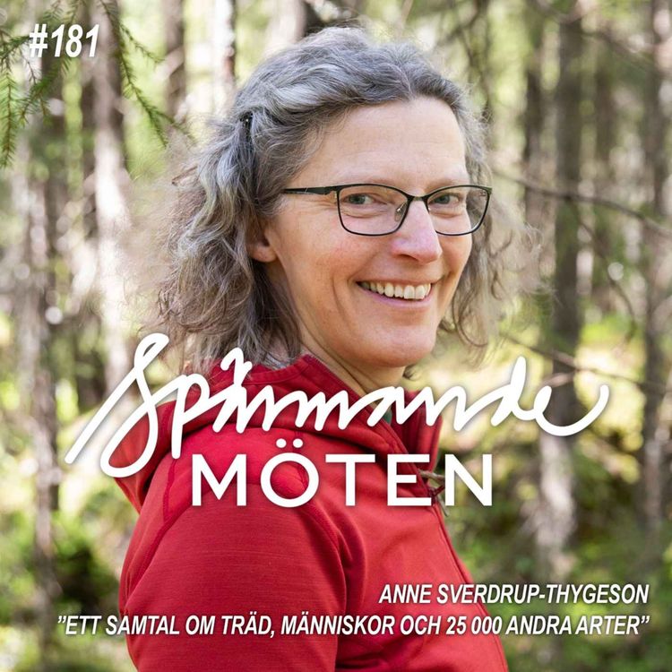 cover art for #181 Anne Sverdrup-Thygeson, ett samtal om träd, människor och 25 000 andra arter