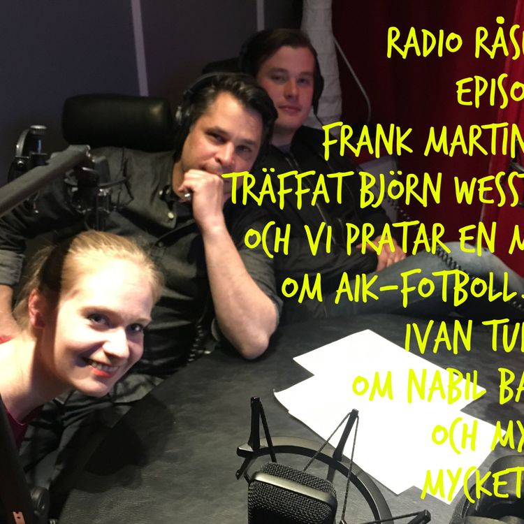 cover art for Radio Råsunda #135 "Don´t hate the player, hate the game"