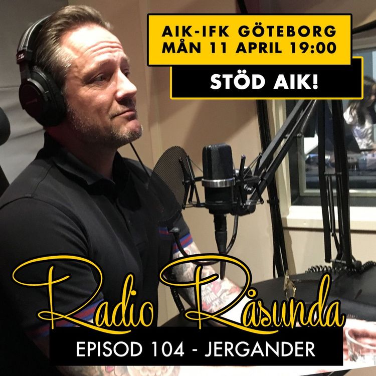 cover art for Radio Råsunda #104 Jonny Jergander