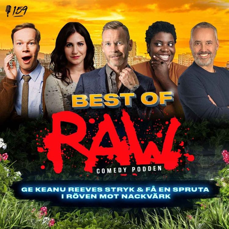 cover art for Ge Keanu Reeves stryk & få en spruta i röven mot nackvärk - Med Johan Glans, Nour El Refai, Petrina Solange, Mårten Andersson och Hasse Brontén