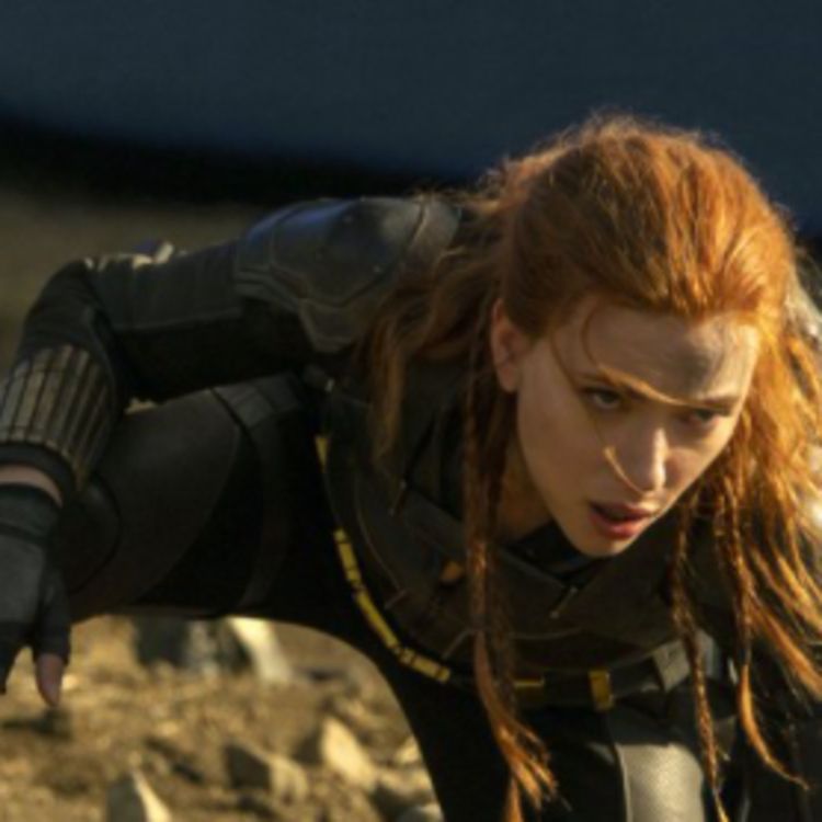 cover art for A LITTLE JAMES BOND IS INJECTED INTO THE MCU BY BLACK WIDOW.