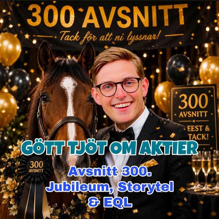 cover art for 300. Jubileum, Storytel & EQL