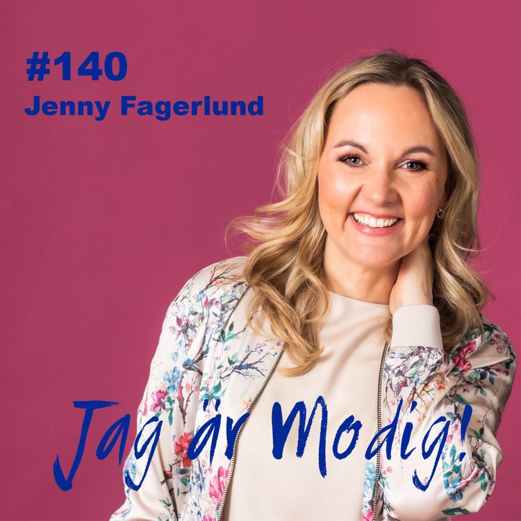 cover art for 140. Möt Jenny Fagerlund som skriver Feelgoodromaner
