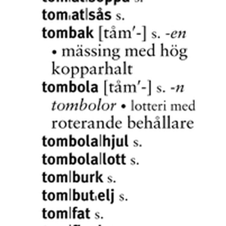 cover art for #17 Tombola (eller inte)