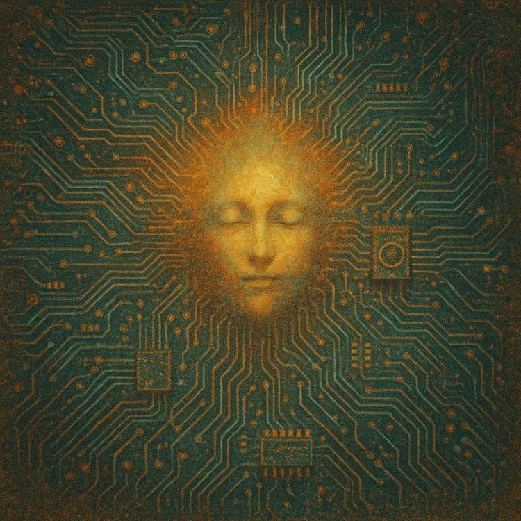 cover art for chatGPT told him he was god (what no one’s saying about AI and spiritual delusion)