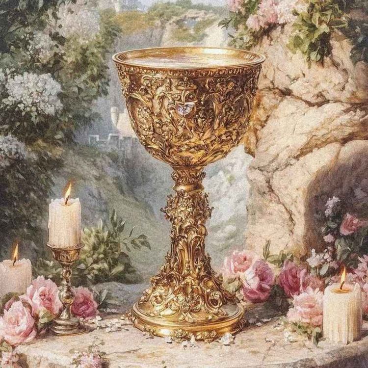 cover art for the holy grail and the lost wisdom of the west