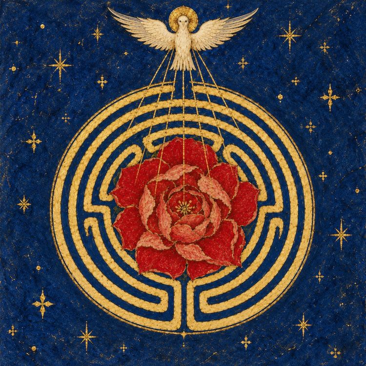 cover art for The Way of the Rose: Healing the Heart & the Sacred Marriage (Anne Baring, Part 8)