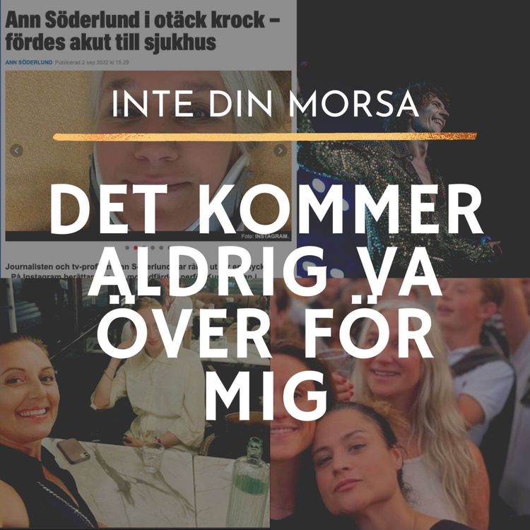 cover art for DET KOMMER ALDRIG VA ÖVER FÖR MIG
