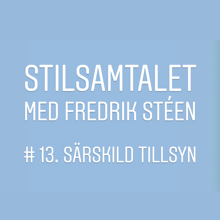 cover art for 13. Särskild tillsyn