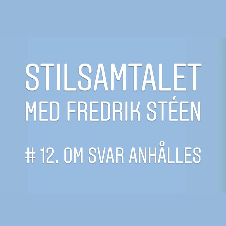 cover art for 12. Om svar anhålles