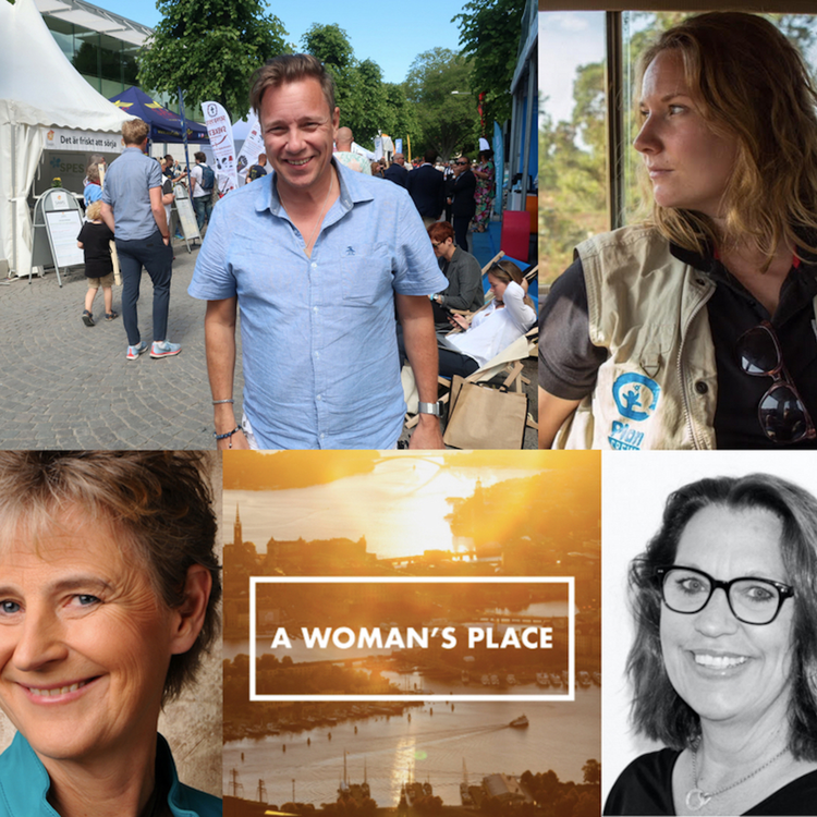 cover art for Season one bonus episode: A Woman's Place at Almedalen Week