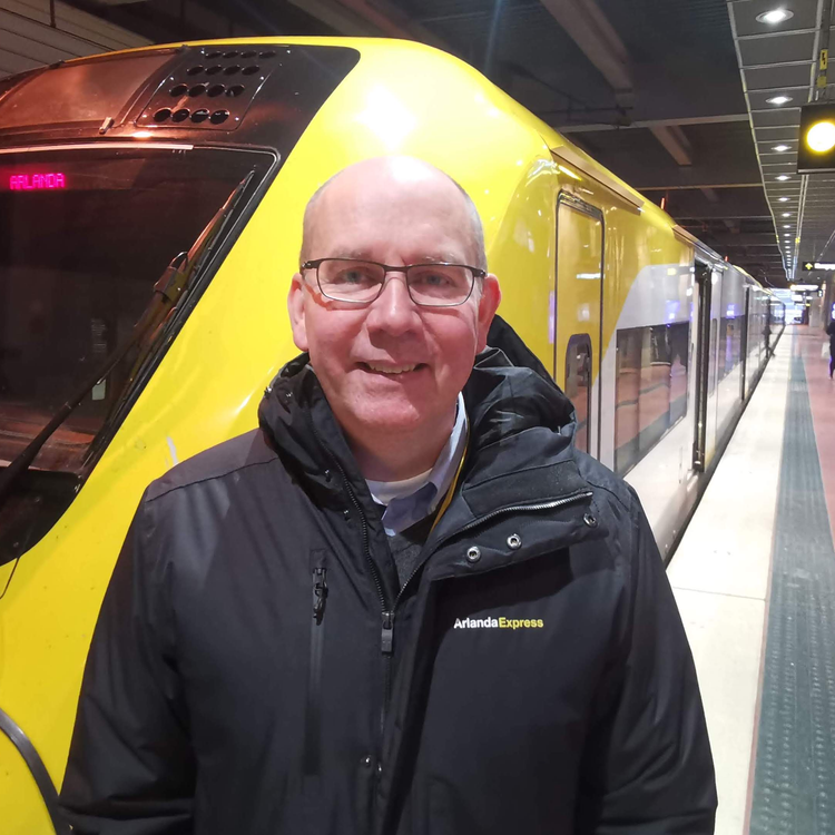 cover art for Podcast-intervju med Arlanda Express vd Magnus Zetterberg