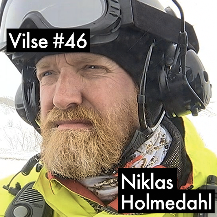 cover art for #46: Niklas Holmedahl: Fjällräddaren: "Dom plockar inte in vad skit som helst på Fjällräddningen