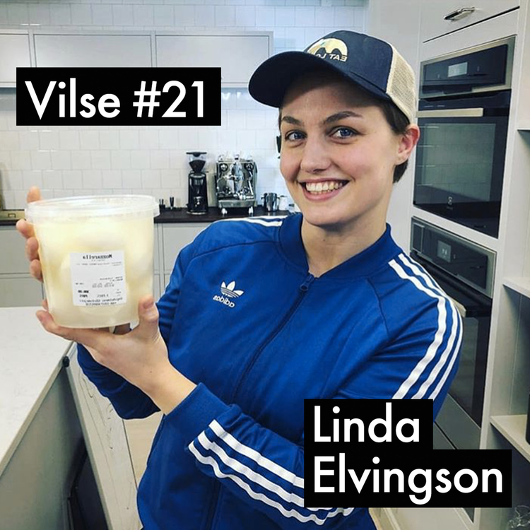 cover art for #21: Linda Elvingson, "buffellinda", Sveriges buffelmozzarelladrottning