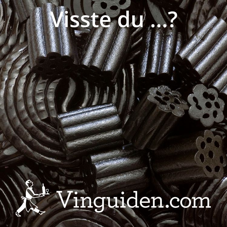 cover art for Kan ett vin smaka lakrits?