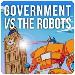 cover art for Government vs The Robots