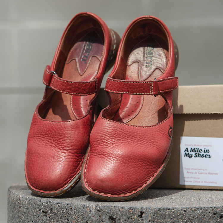 cover art for Anna Jo – A Mile in My Shoes
