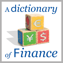 cover art for A Dictionary of Finance