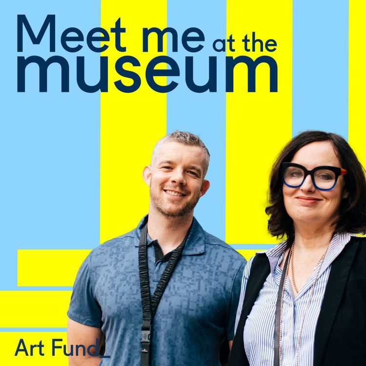 cover art for Deborah Frances-White and Russell Tovey at the Design Museum
