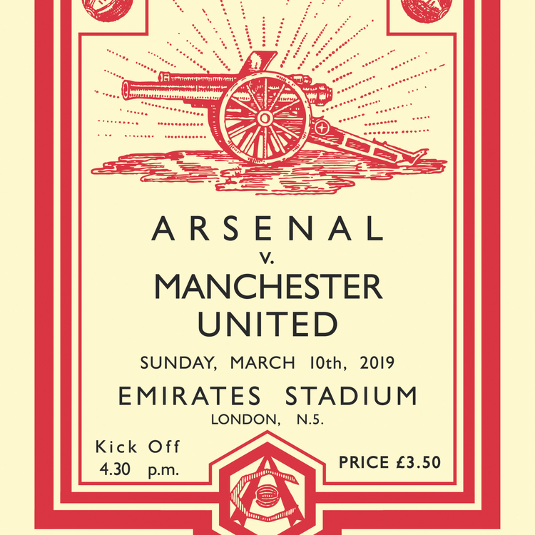 cover art for Arsenal v Man Utd - Match 10, 2019
