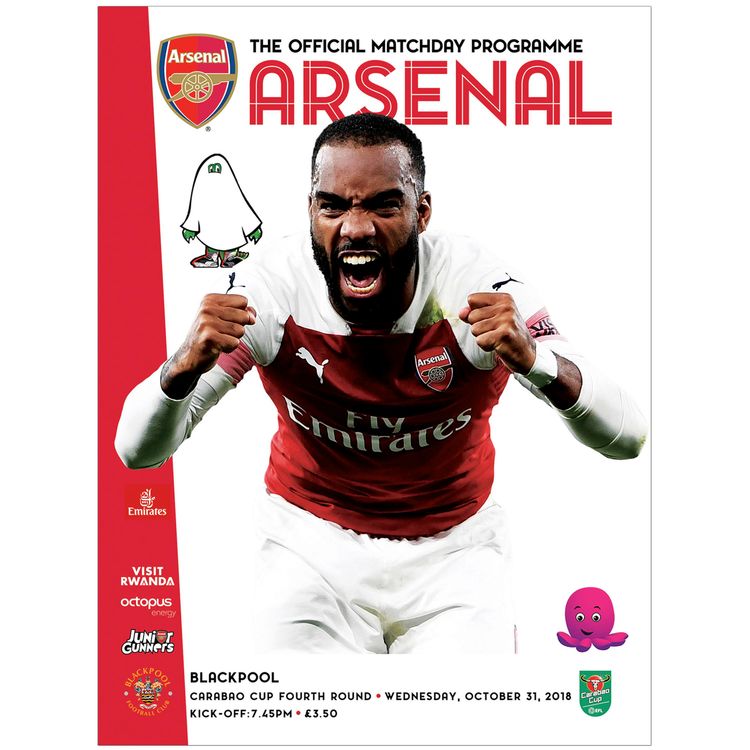 cover art for Arsenal v Blackpool - October 31, 2018