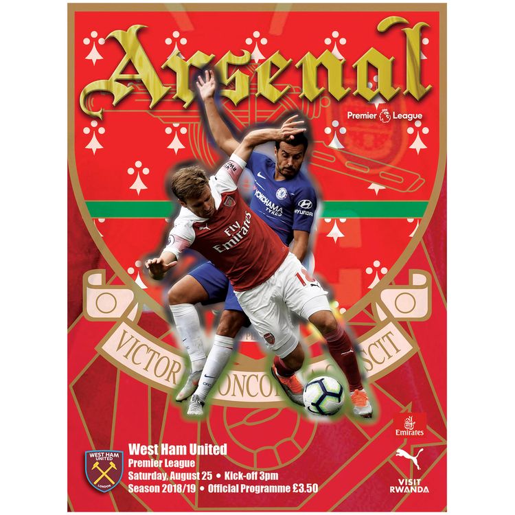 cover art for Arsenal v West Ham - August 25, 2018