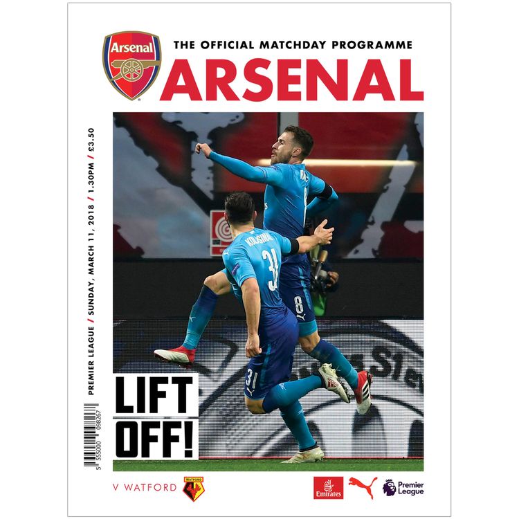 cover art for Arsenal v Watford - Match 11, 2018