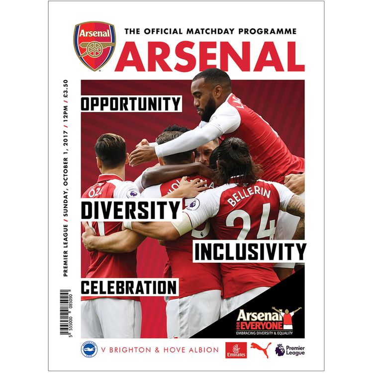 cover art for Arsenal v Brighton -  October 1, 2017