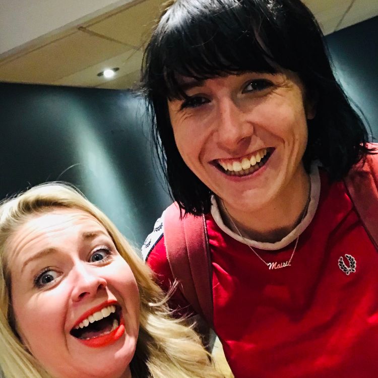 cover art for Maisie Adam talks lying, Steve Irwin and Strictly