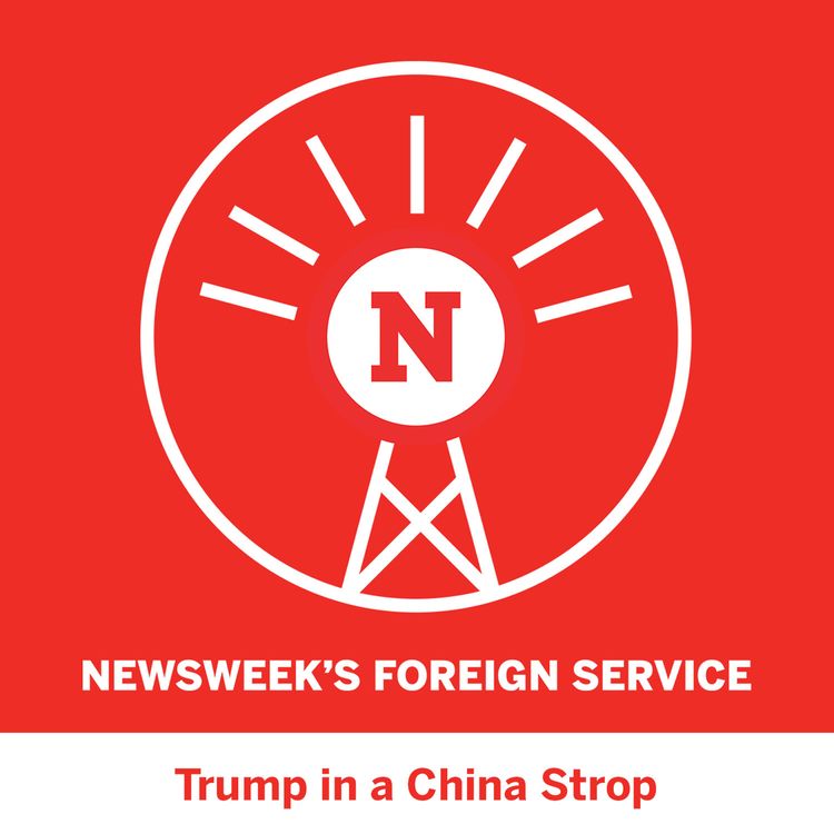 cover art for Trump in a China Strop