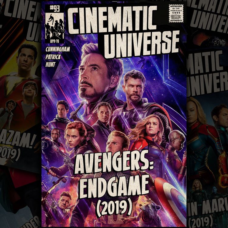 cover art for Episode 93: Avengers: Endgame (2019)