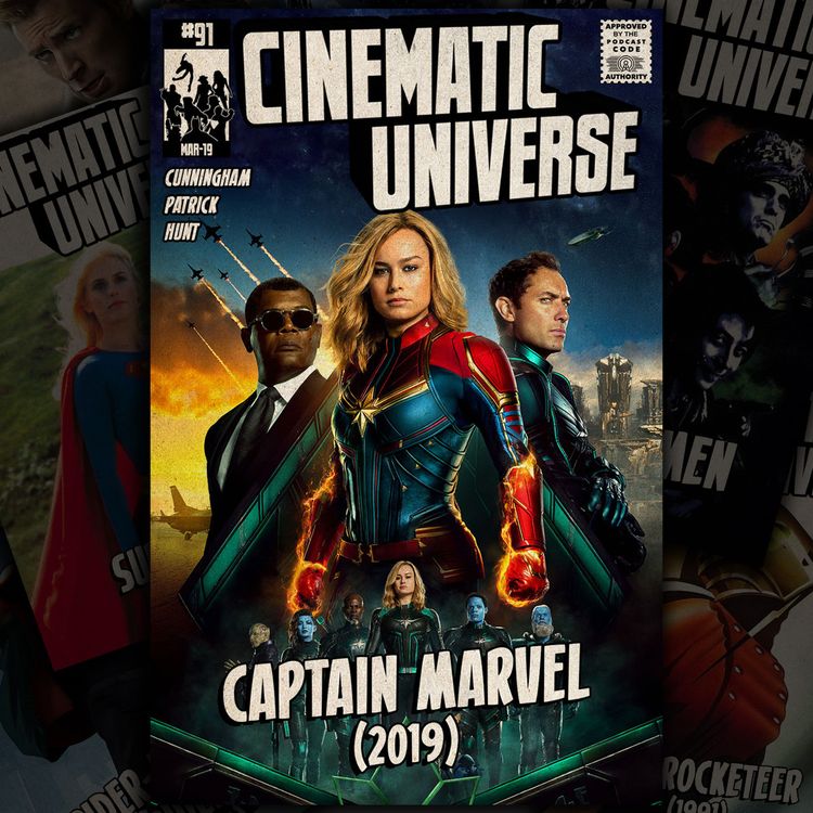 cover art for Episode 91: Captain Marvel (2019)